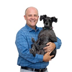 Randy Quinn with Lucy
