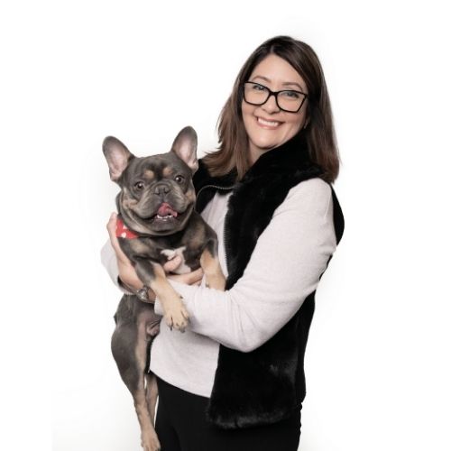 Priscilla Anaya with Frankie