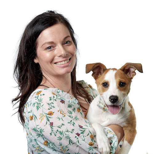Michelle Brown with Sadie