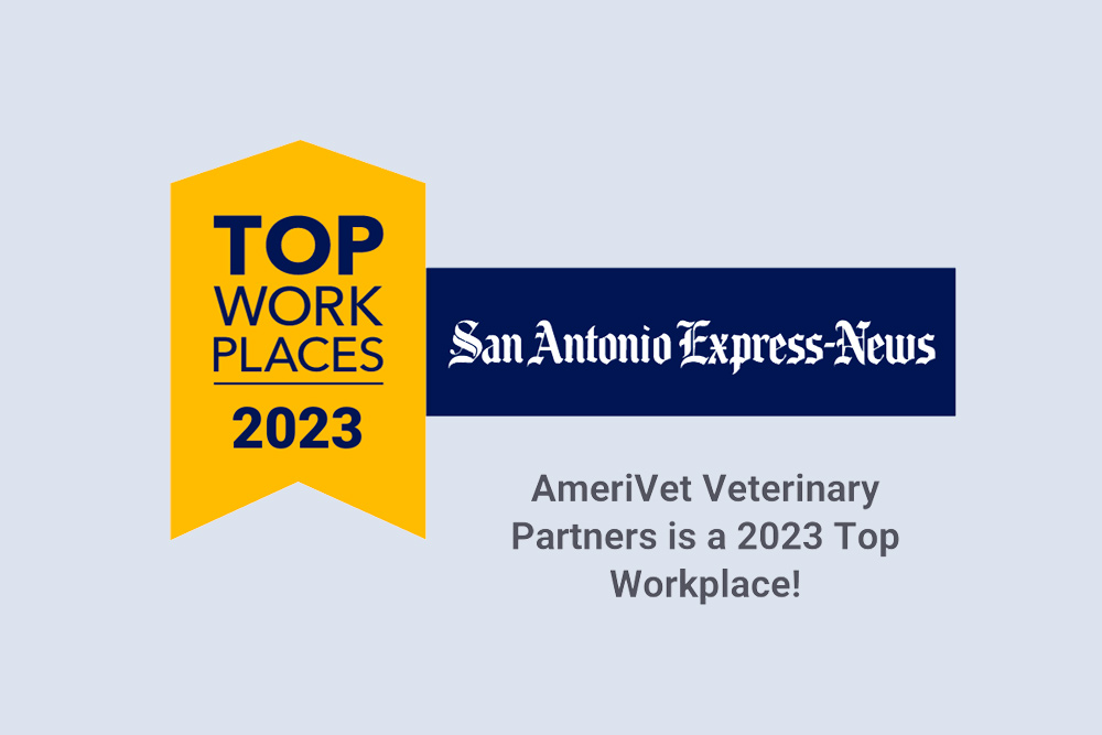 AmeriVet Veterinary Partners Wins Top Workplaces 2023 Award for Third Consecutive Year