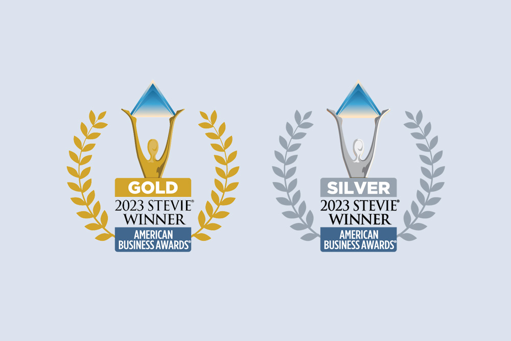 2023 Gold Stevie® Award and Silver Stevie® Award in The 21st Annual American Business Awards®